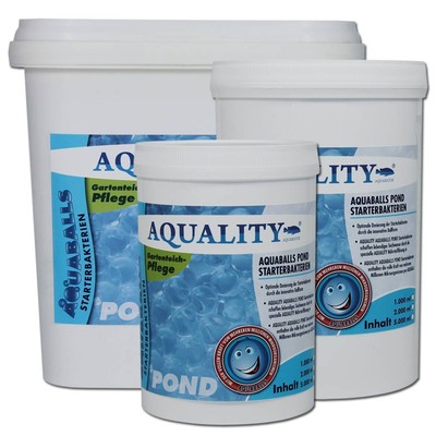 (19,99 /ltr)AQUALITY AQUABALLS POND Starterbakterien Gartenteich Filterbakterien