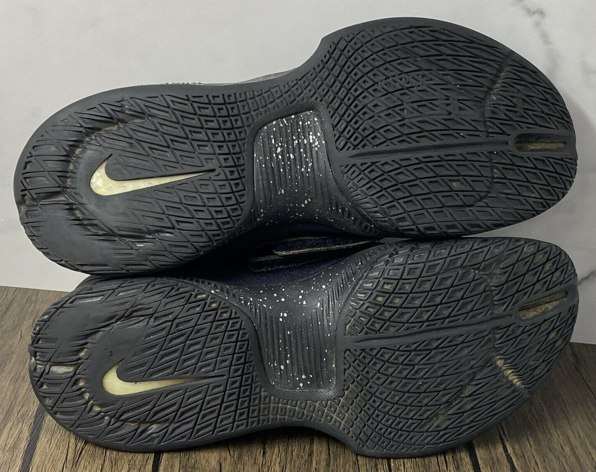 Nike Zoom Hyperrev 2016 820224-001 Black Lace Up Basketball Shoes