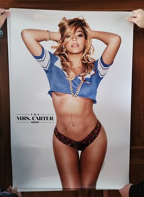 Beyonce Poster Konzert The Mrs Carter Show Crop Top