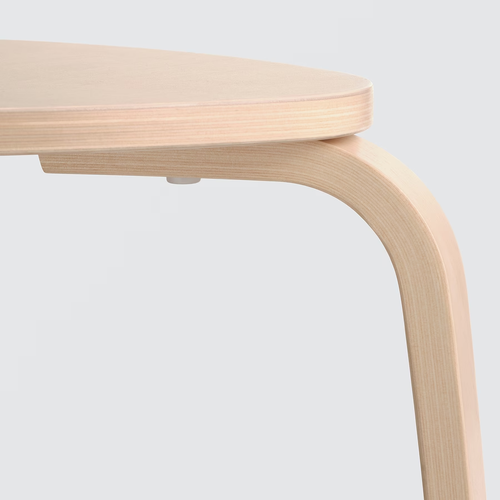 KYRRE Stool 3 legs Table Triangular Shaped Seat Kitchen Room Usage Multicolour - Picture 14 of 18