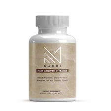 MAURI Hair Growth Vitamins - 24 Essential Nutrient Blend Including Biotin