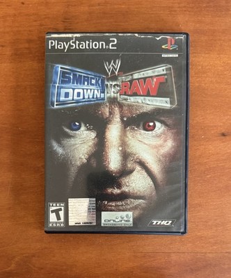 WWE SmackDown vs. Raw (PlayStation 2, PS2) Black Label - Tested & Ships Fast