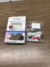 ALURATEK BLUETOOTH UNIVERSAL AUDIO TRANSMITER ABT01F 33' WHITE ABT01F
