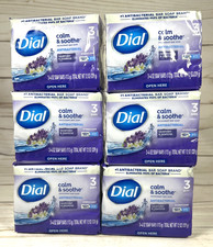 Jabón en barra antibacteriano Dial Calm Calm Lavanda Jazmín HydraClean (18 barras)