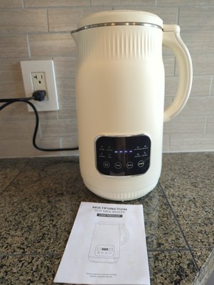 WitLion 8-in-1 Automatic Nut Milk Maker Machine Stainless Steel Cream 50 Oz