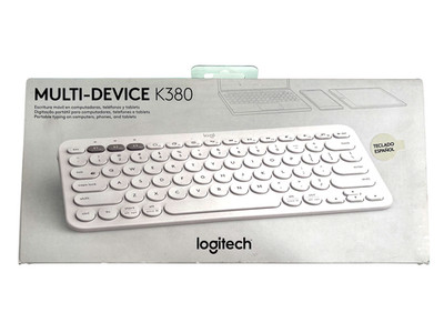 Logitech Multi Device K380 Bluetooth Wireless Slim Keyboard for Apple- Spanish
