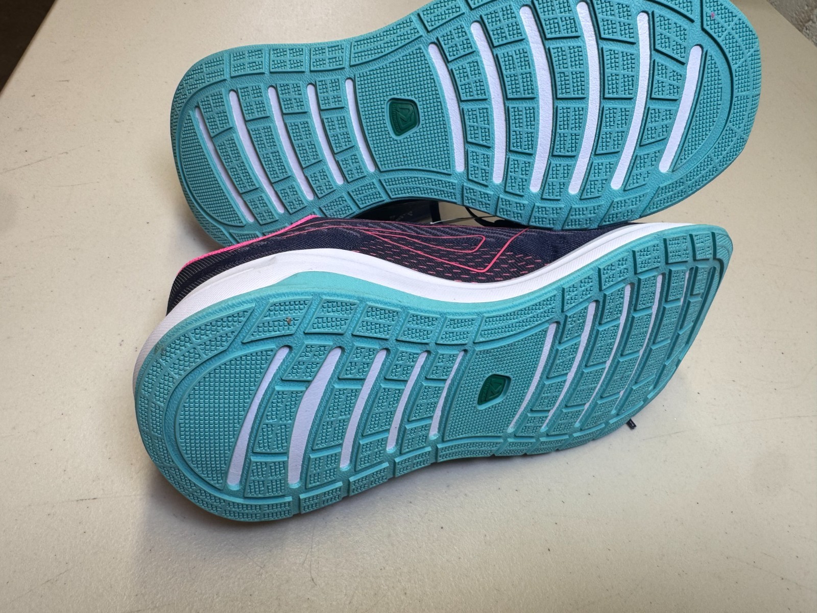 Karrimor Tempo Trainers UK 5 EU 38 Navy Pink Running Shoes Dynagrip Comfort image 4