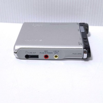 SONY ポータブル　MDレコーダー　MZ-RH1 SONY MZ-RH1 Walkman Hi-MD MiniDisc Recorder Player Silver 2016