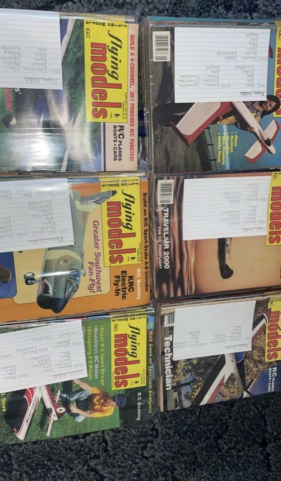 Flying Models Magazine 1967-1982, Scale Aircraft Model Aviation Foto 2 de 4