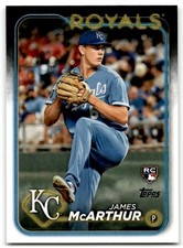 2024 Topps #434 James McArthur Kansas City Royals Rookie