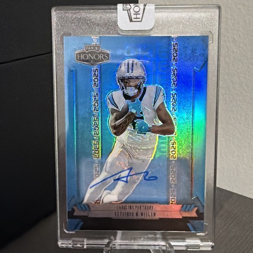 2025 Panini Honors Tetairoa McMillan Light Blue Prizm Color Match 05/20 SSP ORTY