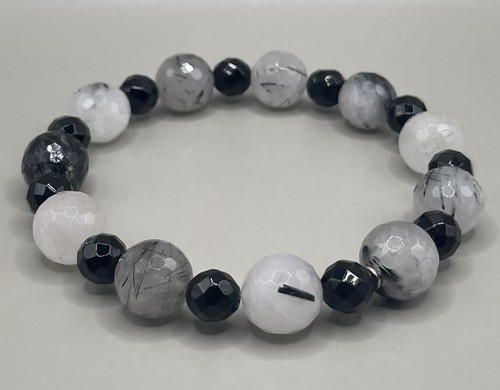 Jay King DTR Women’s Stretch Bracelet Black Tourmaline Quartz? - Picture 5 of 6