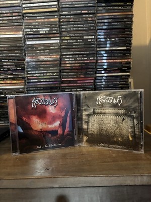 Aeternus-2 CD Lot-Night Became-Darker Monument-Candlelight-rare pre owned-VG+