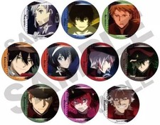 Badges and pins set of 10 types Bungo Stray Dogs Trading Can Badge