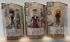 3x Wizarding World Magical Minis Dolls   Luna-Dumbledore-Longbottom    BNIP 3"