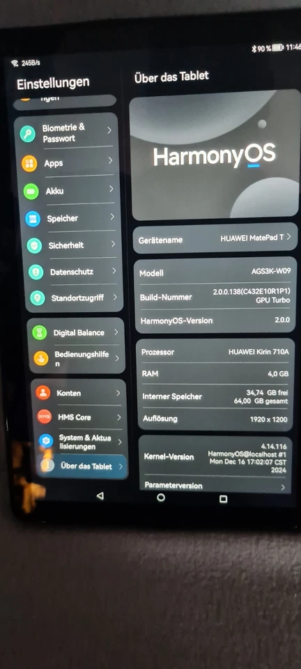 Huawei T3 10 WiFi Space Gray - Bild 2 von 4