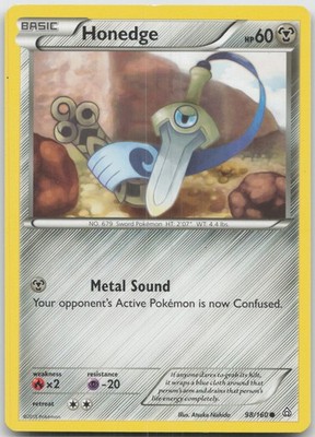 Honedge Common XY - Primal Clash 98/160 LP Atsuko Nishida