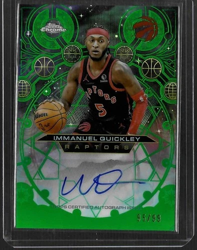 2025 Topps Immanuel Quickley Future Stars Autographs (Raw)