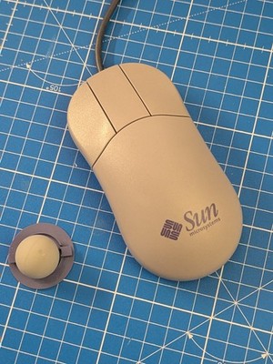 SUN Microsystems ''Armbrust USB Maus'' funktioniert (PC/Mac) & in Top Zustand.