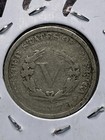 USA 1907 Liberty Head V Nickel w/ "cents" Coin Circulated Ungraded Coins — photo 2