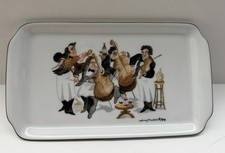 Vassoio porcellana Eschenbach vintage anni '90 piatto bigiotteria ragazzo buffet