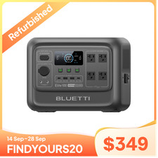 BLUETTI Elite 100 V2 Portable Power Station 1800W 1024Wh LFP for Camping Backup