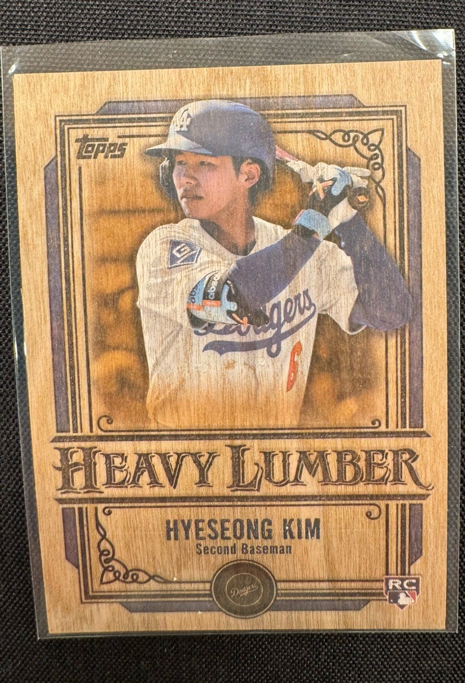 2025 Topps Update Series Heavy Lumber Hyeseong Kim HL-65 Rookie Dodgers