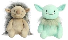 Mythical Creatures GRIBBLE The Goblin FLICK The Pukwudgie 12" Plush by Aurora