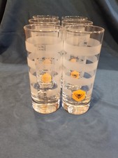 Jack Daniels Tennessee Honey Glasses (Lot Of 6)