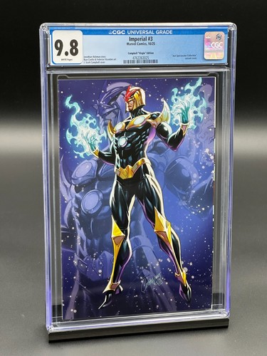 Imperial #3 CGC 9.8 (2025) - Nova - Campbell Virgin Edition 1:100