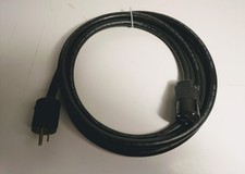 Carol 12/3 SOOW Stage Power Cable, Flexible, Black, 600V 10-foot GUC