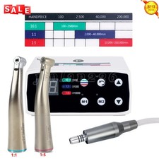NSK Style Dental Brushless LED Electric Micro Motor 4HOLE /1:5 1:1 Handpiece UPS