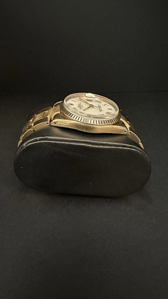 Rolex Oyster Date 15505 Gilded Electroplated with After Market MotherPearl Dial - Image 4 of 4