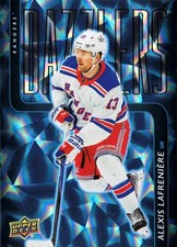 #DZ-17 Alexis Lafreniere - New York Rangers - 2025-26 Upper Deck - Dazzlers Blue