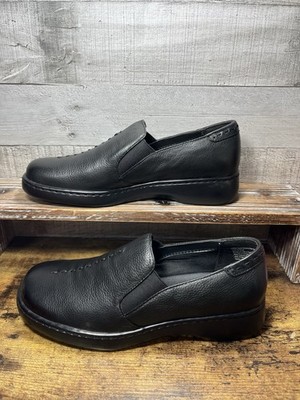 Predictions Shoes Womens 8 Chunky Loafers Slip On Leather Comfort Y2K
