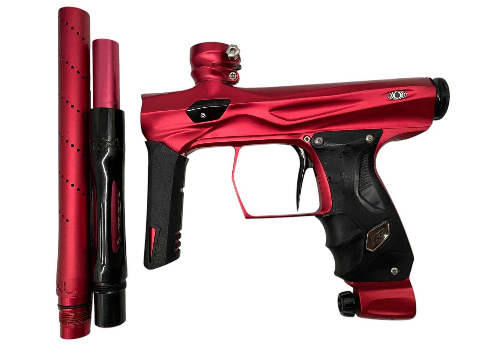 SP Shocker Amp Red/Black Paintball Gun