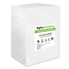 HytusCooking 150 Gallon Vacuum Sealer Bags for Food (11" x 16"),Heavy Duty Pr...