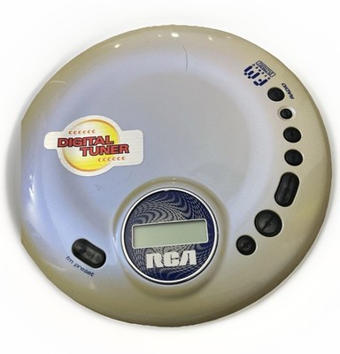 RCA Portable CD Player with 20 Preset FM Radio RP2612B Compact Disc/ FM Radio