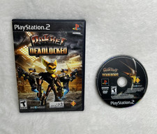 PS2 Ratchet Deadlocked Game 