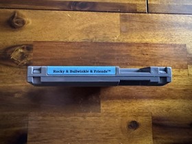The Adventures of Rocky & Bullwinkle & Friends Nintendo NES Cleaned/Tested