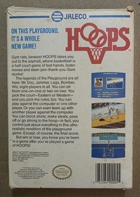 Hoops (Nintendo Entertainment System, NES, 1989) Cib Complete - Tested