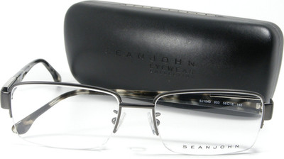 Sean John SJ1043 033 Bügelbrille Gunmetal Grau Schildpatt 58-18-145 NEW
