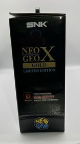 SNK Neo Geo X Gold Limited Edition CIB Tested Working NG-001 Complete
