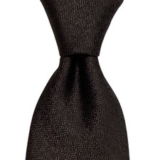 ALFANI Men's Necktie Skinny 57 7/8 x 2 3/4 Designer Geometric Black/Gray NWT 55