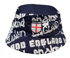 England Flag Bucket Hat Kids Youth Boys Girls Sun Hats Cap Football St George
