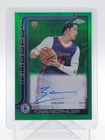 YANIC KONAN-NIEDERHAUSER 2025-26 TOPPS CHROME GREEN RC AUTO /99 Q0398