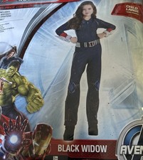 Black Widow Costume Avengers Age of Ultron Child Sz Large 12-14 y Halloween
