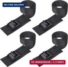 Adjustable Lashing Straps with Buckles 1" x 2', 4 Pack