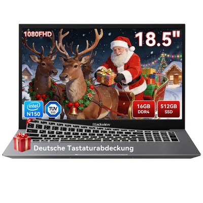 Blackview AceBook 10 18,5Zoll Laptop Intel N150 16GB RAM 512GB SSD Windows11 Neu