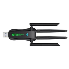 USB WiFi 6 Dongle + Bluetooth 5.4 Wireless network Adapter 600Mbps Dual Band